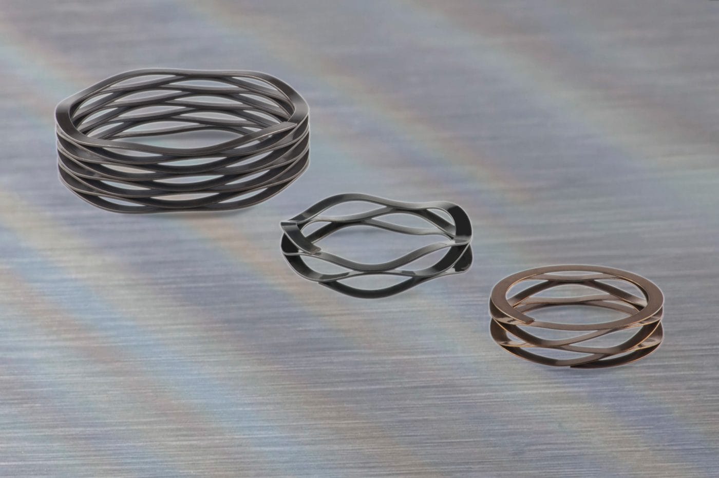 Stainless Steel Precision Multi-turn Wave Spring - Borrelly